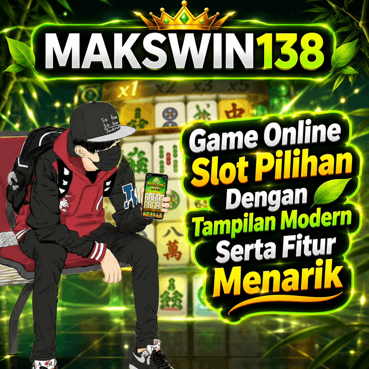 MAKSWIN138 🌱 Game Online Slot Pilihan Dengan Tampilan Modern Serta Fitur Menarik
